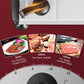 Meat Slicer 200 Watt for Home Use, Electric Food Slicer with “Two” Upgrade 7.5" Sharp Stainless Steel Blade(Serrated + Smooth) & 0-15mm Precise Thickness Cut Deli Food, Meat, Bread, Fruit, Vegetable