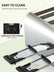 4 Slice Toaster, 1500W Extra-Wide Slot Toaster, for Bagel, Bread, Waffle, with 6 Shade Settings, Dual Independent Control Panel, Reheat/Defrost/Cancel Functions, Stainless Steel Sliver