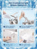 Ice Crusher 660LBS/H with Dual Blades, ETL Approved 300W Electric Snow Cone Machine with Safety On/Off Switch