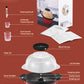 Popcorn Popper, 3.5 Quart Popcorn Machine, 450W Home Hot Oil Popcorn Maker Machine with Stirring Rod