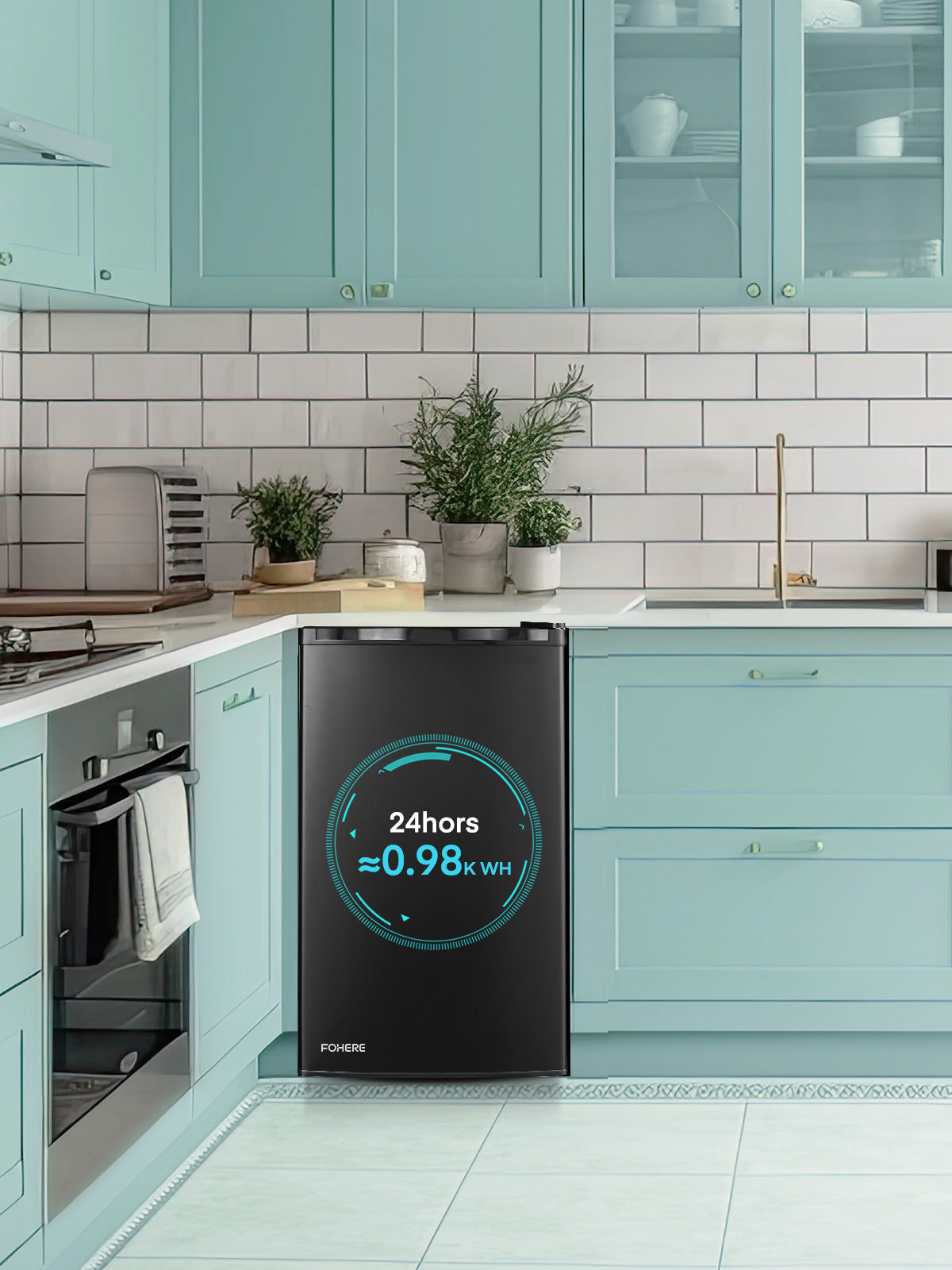 Mini Fridge with Freezer for Bedroom, 3.2 Cu. Ft Small Refrigerator for Office, Single Door Mini Fridge for Game Room, Office, Apartment