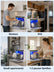 FOHERE Portable Countertop Dishwasher, 1-6H Delay Start, 5+1 Programs, 60-Min Hot Air Drying, 5L Water Tank or Faucet Connection for 2-3 People