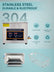 FOHERE Ultrasonic Cleaner 6.5L with Heater and Timer, 180W Stainless Steel Ultrasonic Jewelry Cleaner for Parts, Glasses, Watch, Retainer