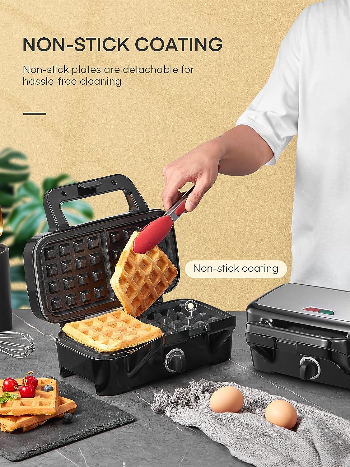 Toasted Sandwich Maker Non-stick Grilled Sandwich Panini Maker With  Insulated Handle Hot Sandwich Maker Grilled Cheese Machine