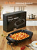 FOHERE 16" Non-Stick Electric Skillet with Temperature Control, Glass Lid, Rapid Heat Up, 1500W, Black