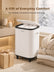 FOHERE Towel Warmer Bucket 23L, with Fragrance Holder, Large Hot Towel Warmer, Timer, White
