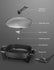 Electric Skillet, 12 inch Deep Non Stick Electric Skillet with Glass Cover, FOHERE Skillet for kicthen, 1360W, Black