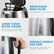 3000W Fast Boil Kettle, FOHERE Stainless Steel Cordless Electric Kettle, BPA-Free Hot Water Boiler, 1.7 Liter, Removable Washable Filter, Boil Dry Protection & Auto Shut Off, Silver