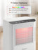 Dehumidifier for Home 2000 Sq.Ft, 85OZ Dehumidifiers for Basement Bedroom Bathroom with Drain Hose, Auto Shut Off, Humidity Display & 7 Color Light