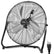 FOHERE 20" High Velocity Industrial Fan, 30 ft/s Powerful Floor Fan with 360° Tilt, 3-Speed Heavy Duty Metal Shop Fan for Garage, Workshop, Gym, Patio & Commercial Use, ETL Safety Certified
