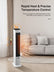 FOHERE Oscillating Tower Fan and Space Heater in One for Indoor Use, All Season High-Velocity Fan and Heater Combo Safety with Overheat Protection, Timer, Installation Free, 1500W, 37.9 Inches, White
