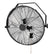 18 Inch Wall Mount Fan, 3-Speed, 360° Tilting Head, Maximum Airflow 4200 CFM, Suitable for Industrial, Commercial, and Residential Use, Black, FOHERE