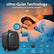 Mini Skincare Fridge, 5 Liter/6 Can Frifge for Bedroom, Small Portable Drink Fridge, Exclusive USB Power, 110V/12V Fridge for Dorm, Car, Traval, Camping, Quite Mode, Black