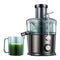 Juicer Machines FOHERE, Max Power 1200W Centrifugal Juicer Extractor with 3-inch Wide feed chute & Anti-Drip for Fruit and Vegetable, 2-Speed Setting, Easy to Clean with Brush, Stainless Steel, 800W