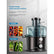 Juicer Extractor, 800W Juicer Machine with 3" Wide Mouth, Easy to Clean, Anti-Slip, Drip-proof, BPA Free, Black.