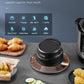 FOHERE Air Fryer Lid 7-in-1 for Instant Pot 6&8 Qt, Crisp Lid Touchscreen, Turn Your Pressure Cooker Into Air Fryer in Seconds, Accessories and Recipe Cookbook Included