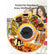 FOHERE 4-Slice Waffle Maker, 1200W Waffle Iron, Non-Stick, Browning Control, White