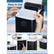 FOHERE Ice Maker Countertop with Handle, 2 Ice Sizes, 9 Bullet Ice in 6 Mins, 28lbs in 24h, Self-clean