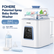 FOHERE 4-in-1 Baby Bottle Washer & Sterilizer & Dryer – 28000Pa High-Pressure Spray, 210°F Steam, Self-Clean, HEPA Storage, Dual Water Supply, for New Parents