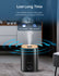 Cool Mist Humidifier for Large Room, 5L Ultrasonic Bedroom Humidifiers with Essential Tray, Smart Sleep Mode, Lasts up to 50H Humidifier for Living and Baby Room, Black