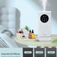 FOHERE Humidifiers for Bedroom, 3.2L Top Fill Cool Mist Ultrasonic Humidifier for Baby Rooms and Plants, 2-IN-1 Essential Oil Diffuser with 7-color Light and Auto Shut-off, BPA-Free, Quiet, White