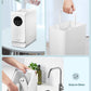 FOHERE Humidifiers for Bedroom, 3.2L Top Fill Cool Mist Ultrasonic Humidifier for Baby Rooms and Plants, 2-IN-1 Essential Oil Diffuser with 7-color Light and Auto Shut-off, BPA-Free, Quiet, White