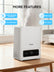 FOHERE 6L Humidifier for Bedroom Home, Cool Mist Humidifiers for Large Room, 60H Ultra-Quiet Runtime for Baby, Plants, Smart Humidity Sensor, Fast Symptom Relief, 16H Timer, Oil Diffuser, White