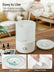 FOHERE Humidifiers for Bedroom, 3.2L Top Fill Cool Mist Ultrasonic Humidifier for Baby Rooms and Plants, 3-IN-1 Essential Oil Diffuser with 7-color Light and Auto Shut-off, BPA-Free, Quiet, White