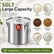 FOHERE 50 LT Stainless Steel Airtight Canister for Kitchen, Rice Food Storage Containers,48-72Lbs Metal Bucket Food Storage Container for Rice, Flour, Grain, Coffee