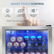 FOHERE 48 Can Beverage Refrigerator Cooler, 1.3 Cu.ft Mini Fridge, Wine Chiller for Bar/Office/Home, New, Reversible Door, 18.30x16.90x16.30 inches