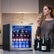 FOHERE 48 Can Beverage Refrigerator Cooler, 1.3 Cu.ft Mini Fridge, Wine Chiller for Bar/Office/Home, New, Reversible Door, 18.30x16.90x16.30 inches