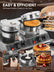 FOHERE 2400W Commercial Waffle Maker, Double-Head Waffle Machine, Non-Stick Stainless Steel Waffle Iron with Temp & Time Control, for Restaurants & Cafe