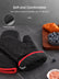 Ofenhandschuhe, hitzebeständige Küchenofenhandschuhe 300°C, rutschfeste Silikonoberfläche, extra lange flexible dicke Handschuhe für Küche, Kochen, Backen, Grillen, Schwarz