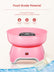 Candy Floss Maker FOHERE Cotton Candy Machine with Wooden Sticks and Sugar Scoop, Easy to Use, Gift for Children's Birthday Party