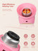Candy Floss Maker FOHERE Cotton Candy Machine with Wooden Sticks and Sugar Scoop, Easy to Use, Gift for Children's Birthday Party
