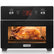 FOHERE Air Fryer Toaster Oven Combo, 20QT Smart Convection Ovens Countertop, 7 Cooking Functions for Roast, Bake, Broil, Air Fry, Free Accessories Included, 1800W