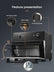 FOHERE Air Fryer Toaster Oven Combo, 20QT Smart Convection Ovens Countertop, 7 Cooking Functions for Roast, Bake, Broil, Air Fry, Free Accessories Included, 1800W
