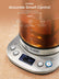accurate smart control, Tea Kettle Electric, FOHERE Electric Kettle Temperature Control with 6 Presets, 2Hr Keep Warm, Removable Tea Infuser, Stainless Steel Glass Boiler, BPA Free, 1.7L