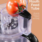 big mouth feed tube, FOHERE Food Processor, 12 Cup, 4 Functions for Chopping, Slicing, Purees & Dough, Black