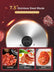 7.5'' stainless steel blade, Meat Slicer 200 Watt for Home Use, Electric Food Slicer with “Two” Upgrade 7.5" Sharp Stainless Steel Blade(Serrated + Smooth) & 0-15mm Precise Thickness Cut Deli Food, Meat, Bread, Fruit, Vegetable