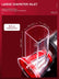 large diameter inlet, FOHERE Electric Cheese Grater Shredder, Electric Vegetable Slicer Professional Salad Shooter for Home Kitchen Use, One-Touch Easy Control, Salad Maker Machine for Vegetables, Cheeses, BPA-Free, Red