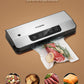 Vacuum Sealer Machine, FOHERE 70KPa Automatic Food Sealer With 2 Modes, Air Sealing System for Food Storage, External Suction Pipe for Jar Food Storage, Touch Screen, Led Indicator Lights(Silver)