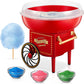 FOHERE Cotton Candy Machine for Kids, Nostalgia Cotton Candy Maker Include Sugar Scoop and 10 Cones, Homemade Sweets for Birthday Parties, Children's Day, Christmas Day and Wedding