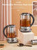 removable stainless steel infuser, Tea Kettle Electric, FOHERE Electric Kettle Temperature Control with 6 Presets, 2Hr Keep Warm, Removable Tea Infuser, Stainless Steel Glass Boiler, BPA Free, 1.7L