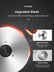 upgraded blade, Meat Slicer 200 Watt for Home Use, Electric Food Slicer with “Two” Upgrade 7.5" Sharp Stainless Steel Blade(Serrated + Smooth) & 0-15mm Precise Thickness Cut Deli Food, Meat, Bread, Fruit, Vegetable